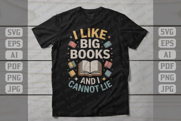 I Like Big Books Funny Reading Design