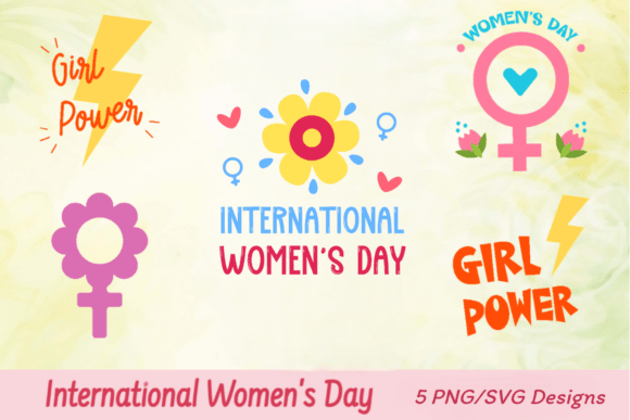 International Women’s Day Embroidery Design