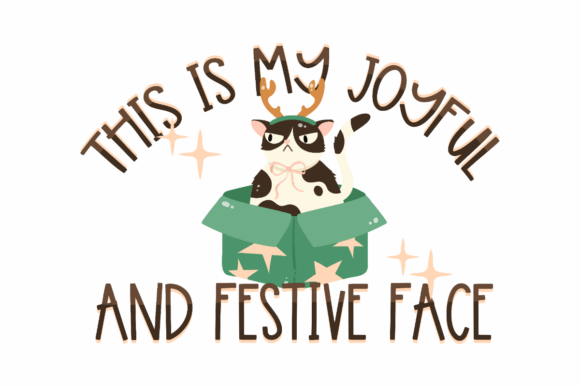 Joyful Festive Face, Christmas
