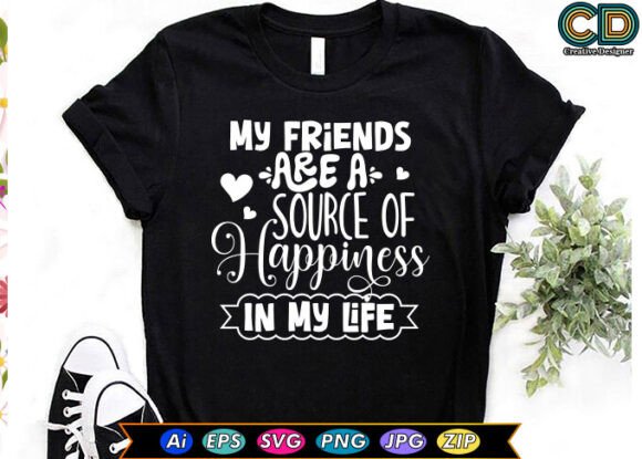 My Friends Are a Source of Happiness in