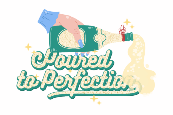 New Year Poured Perfection