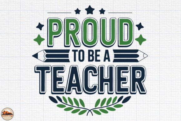 Proud to Be a Teacher, Inspirational PNG