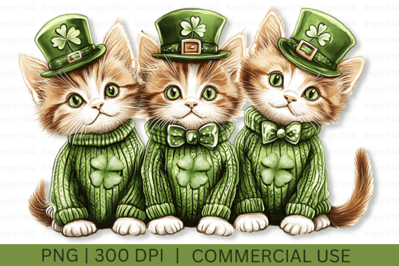 St. Patrick’s Day Cats, Cat Lover