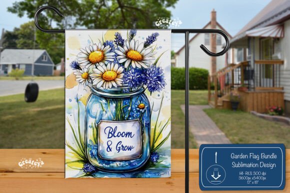 Summer Spring Garden Flag Png Flower